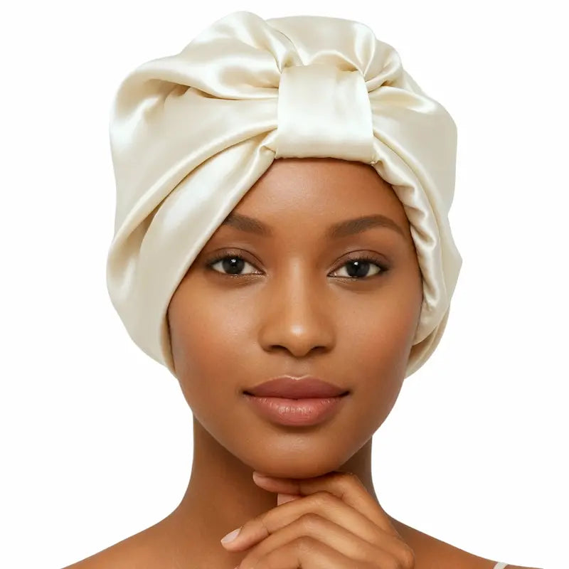 Bonnet de nuit soie pure